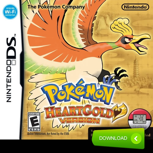 Pokemon Heart Gold & Soul Silver • DS Rom »